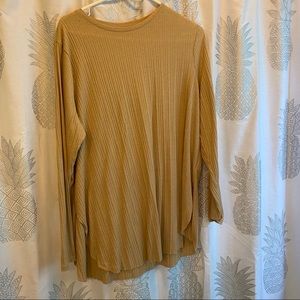 ASOS Ribbed Top with Side Slits